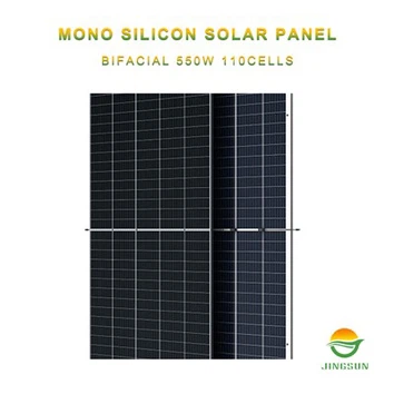 Pannello solare bifacciale da 550W