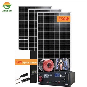 Sistema solare ibrido da 5KW