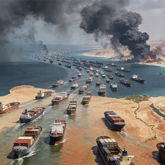 La rotta marittima del Medio Oriente è instabile e esercita una pressione sig...